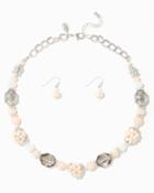 Charming Charlie Petal Hues Necklace Set