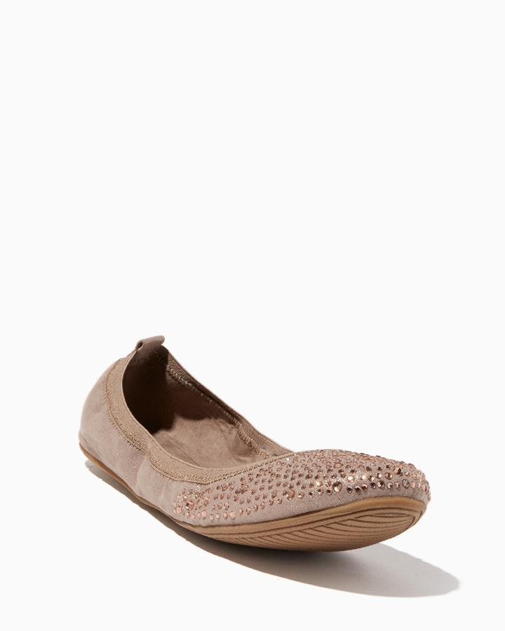 Charming Charlie Nova Rhinestone Ballet Flats