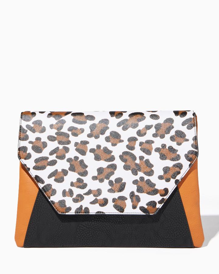 Charming Charlie Wild About Leopard Clutch