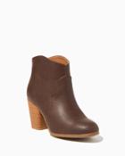 Charming Charlie Curve Western Ankle Boots