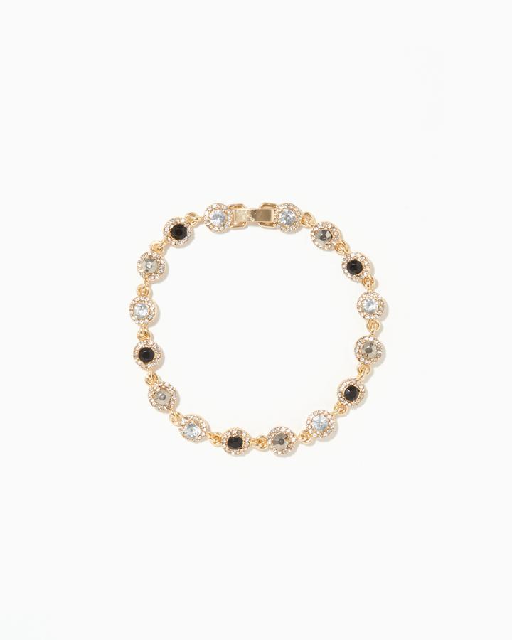 Charming Charlie Halo Cut Clasp Bracelet