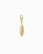 Charming Charlie Shiny Feather Charm