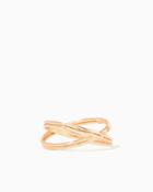 Charming Charlie Double Cross Ring