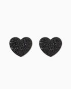 Charming Charlie Mi Amour Heart Earrings