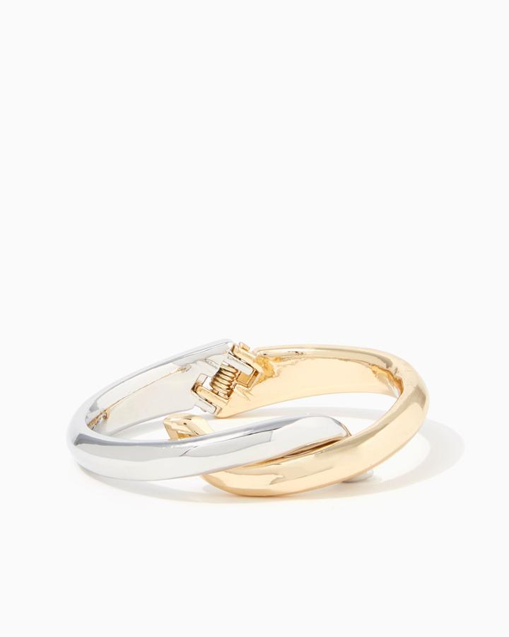 Charming Charlie Opposites Attract Hinged Bracelet