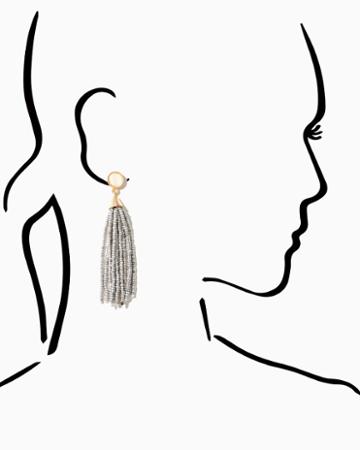 Charming Charlie Drea Tassel Earrings