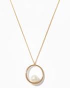 Charming Charlie Hidden Treasure Pearl Necklace