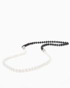 Charming Charlie Pearl Medley Convertible Necklace