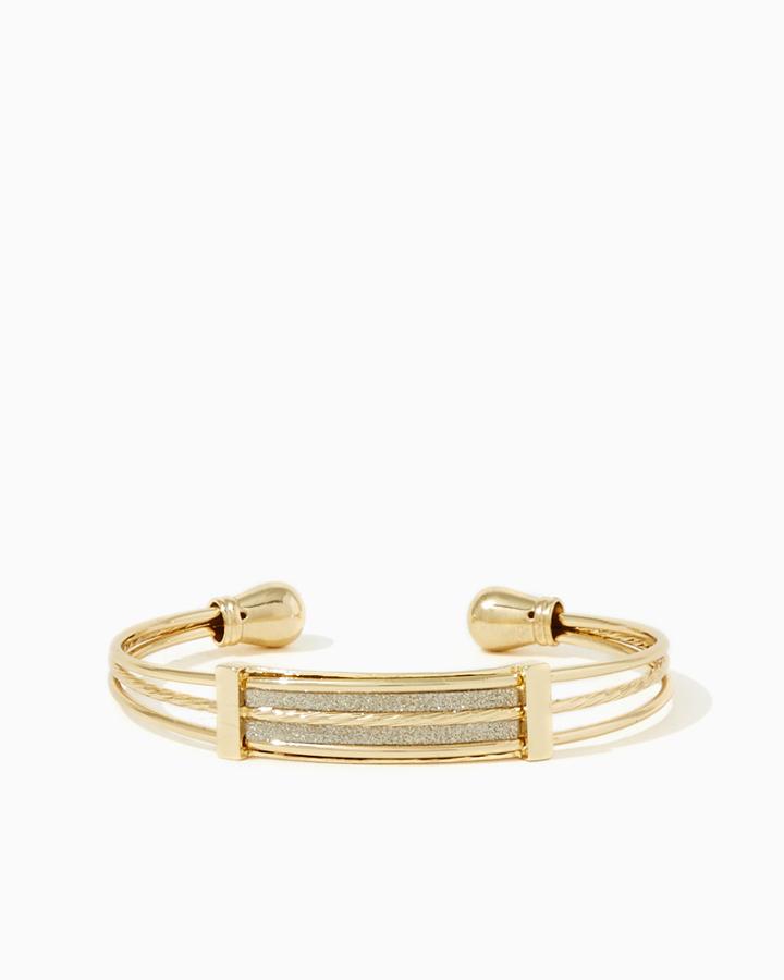 Charming Charlie Stardust Bangle Cuff