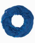 Charming Charlie Two Toned Ocean Net Scarf