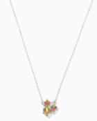 Charming Charlie Cubed Cluster Pendant Necklace
