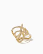 Charming Charlie Sparkle Genesis Crisscross Ring
