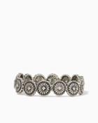 Charming Charlie Vintage Flower Stretch Bracelet