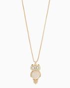 Charming Charlie Big Eyed Owl Necklace
