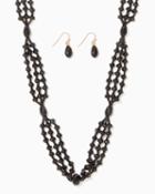 Charming Charlie Mixed Beading Necklace Set