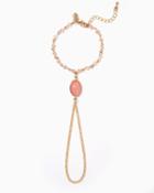 Charming Charlie Gladiator Stone Hand Chain