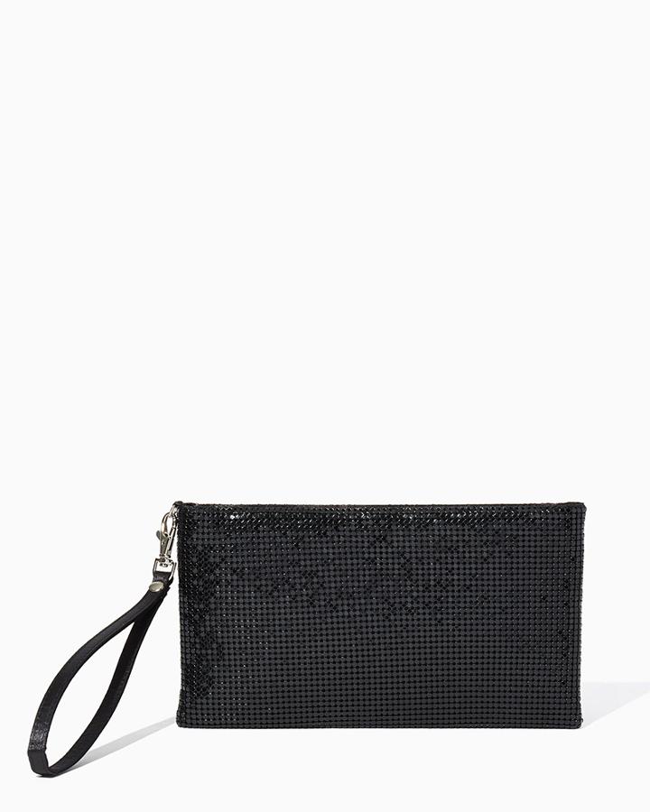 Charming Charlie Interlocking Sequin Wristlet