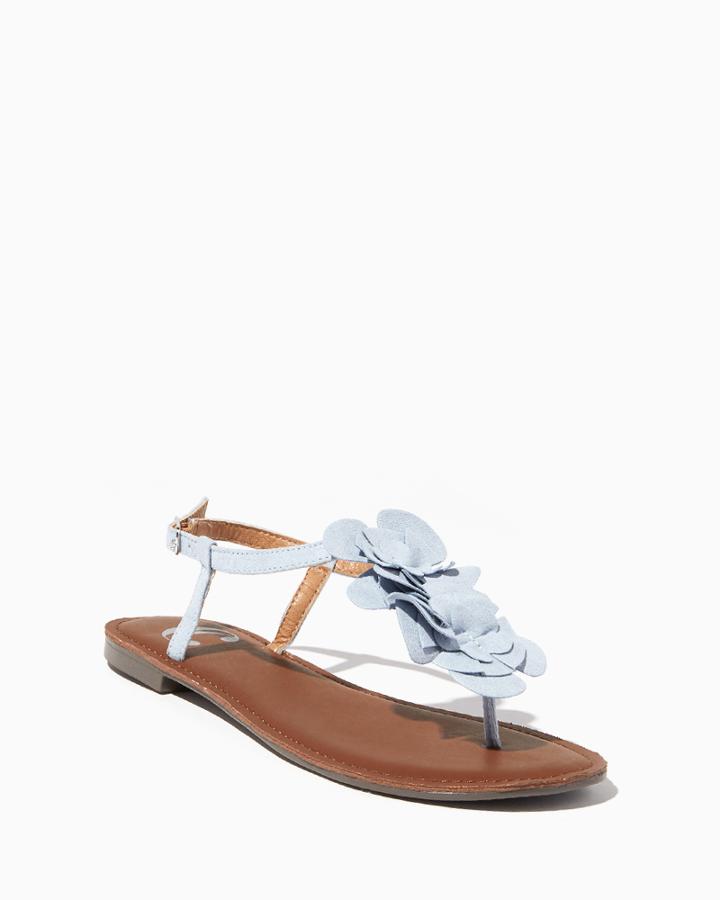 Charming Charlie Garden T-strap Sandals