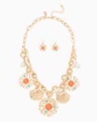 Charming Charlie Seashell Rope Necklace Set