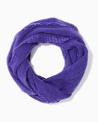 Charming Charlie Textured Knit Infinity Scarf