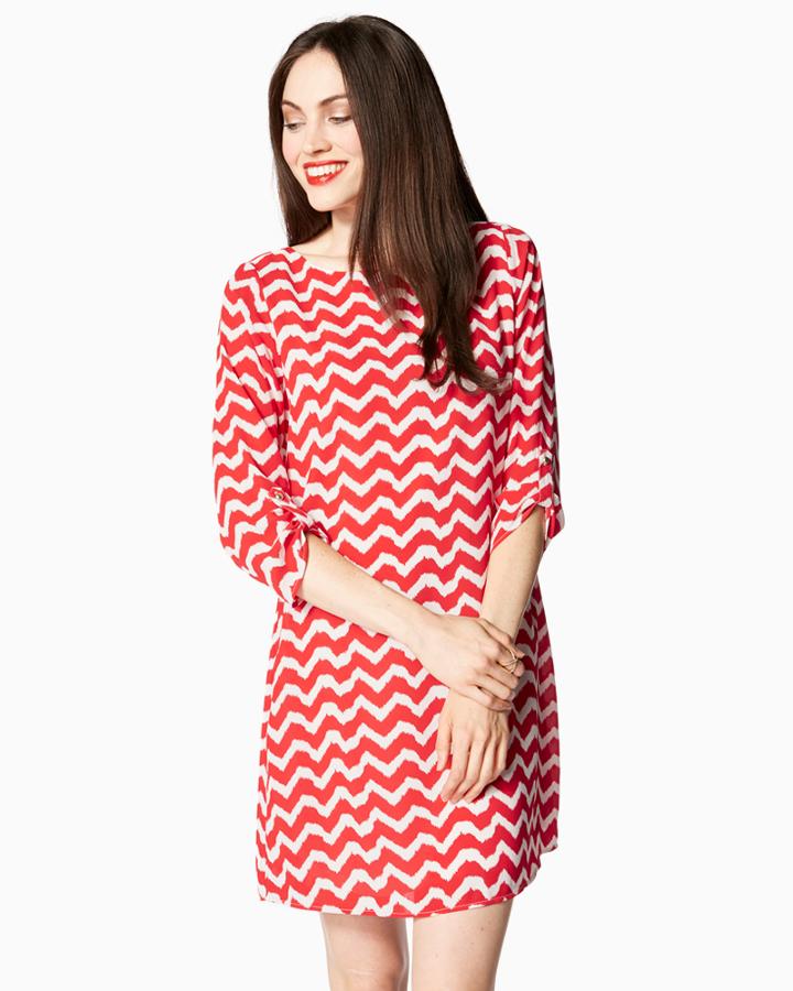 Charming Charlie Wavy Chevron Shift Dress