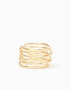Charming Charlie Tiny Twist Metal Ring