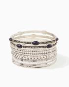 Charming Charlie Boho Textured Bangle Set