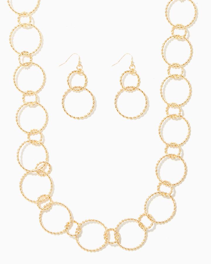 Charming Charlie Sea Rope Necklace Set