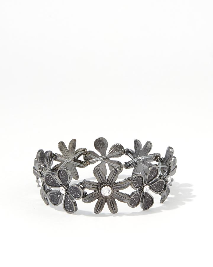 Charming Charlie Blossom Stud Stretch Bracelet