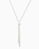 Charming Charlie Pearl Lariat Y Necklace