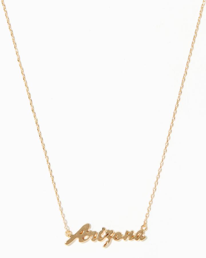 Charming Charlie Arizona Pendant Necklace