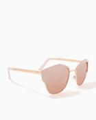 Charming Charlie Rose Geometric Cateye Sunglasses