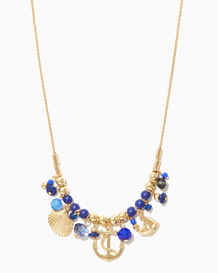 Charming Charlie Anchored By Baubles Necklace