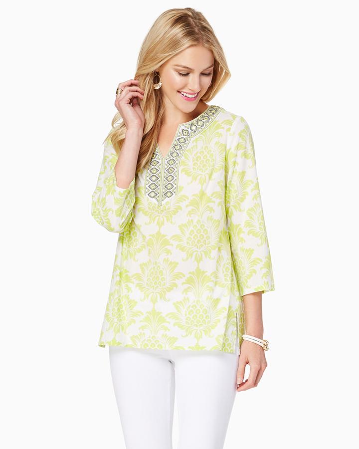 Charming Charlie Pia Embellished Tunic