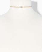 Charming Charlie Mini Rings Choker Necklace