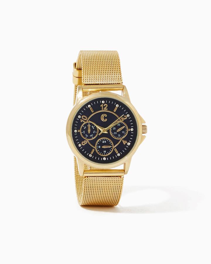 Charming Charlie Metal Mesh Watch