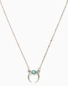Charming Charlie Squash Blossom Pendant Necklace