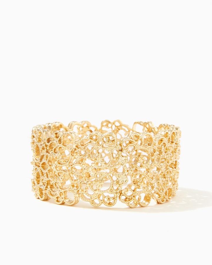 Charming Charlie Fancy Filigree Stretch Bracelet