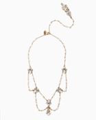 Charming Charlie Dinah Scalloped Necklace