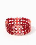 Charming Charlie Beads In The Round Stretch Bracelet