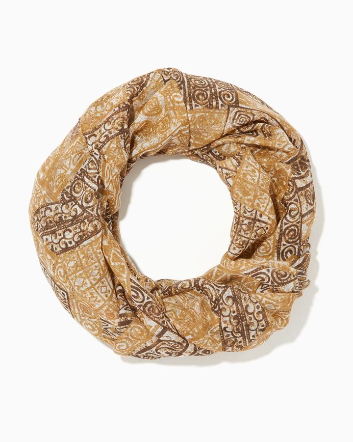 Charming Charlie Tribal Geo Infinity Scarf