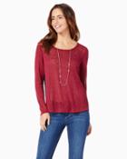 Charming Charlie Flowy Sweater Top
