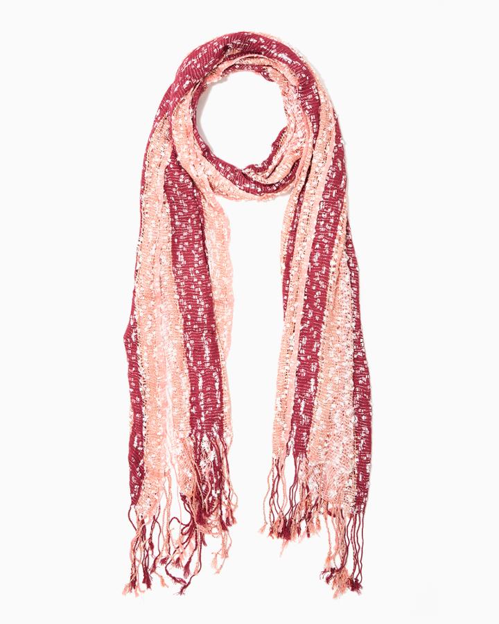 Charming Charlie Stripe Confetti Scarf