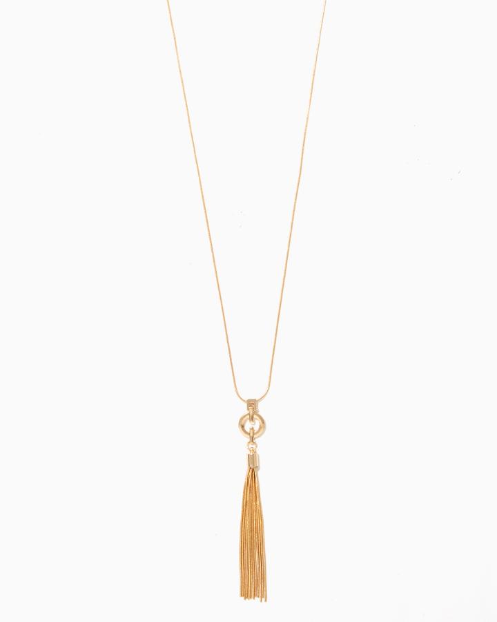 Charming Charlie Happi Tassel Pendant Necklace