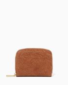 Charming Charlie Faux Suede Card Wallet