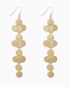 Charming Charlie Linear Shimmer Earrings