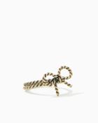 Charming Charlie Burnished Twisted Rope Ring