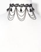 Charming Charlie Draped In Vintage Choker