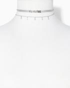 Charming Charlie Issa Layered Choker Necklace