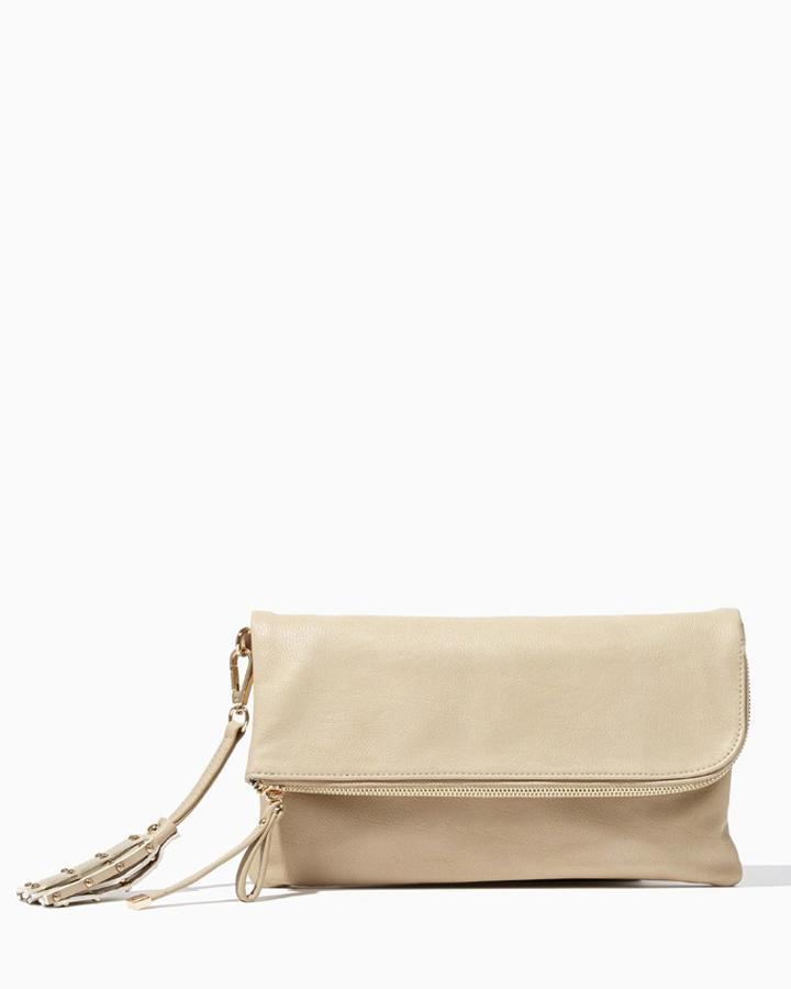 Charming Charlie Stacey Foldover Clutch